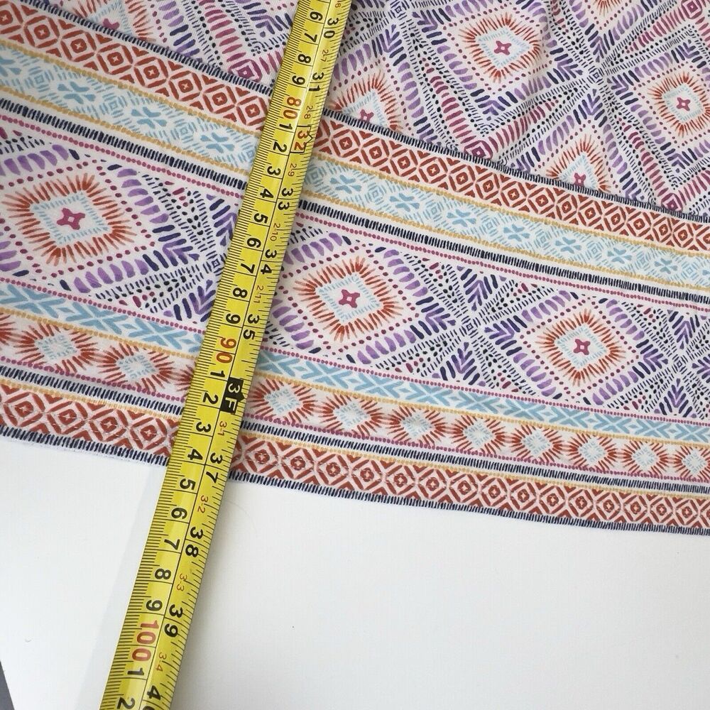 J.Jill Babydoll‎ Dress Sz XL Moroccan Medallion Soft Stretch Pockets - Picture 15 of 16